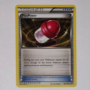 POKEMON CARD: PlusPower #96/114 (Pokemon Black & White)